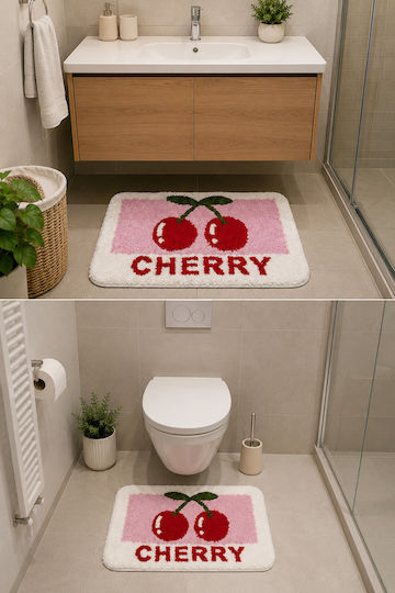 SteweHome Set Bath Mats STE-029382-P29382 Multicolour 40x60cm 2 Pieces