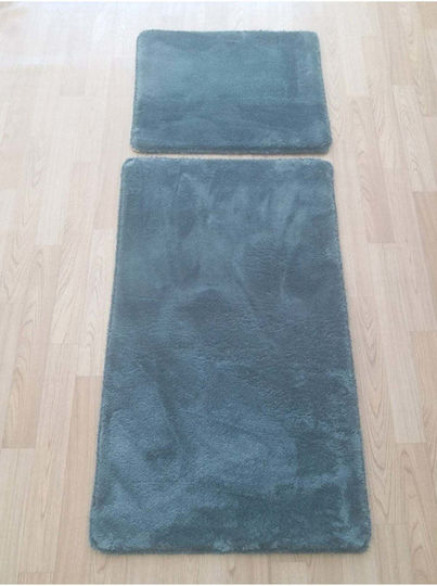 SteweHome Подредба Бански Килими STE-029996-P29996 Сини 80x120см 2 Бройки SteweHome Подредба Бански Килими STE-029996-P29996 Сини 80x120см 2 Бройки