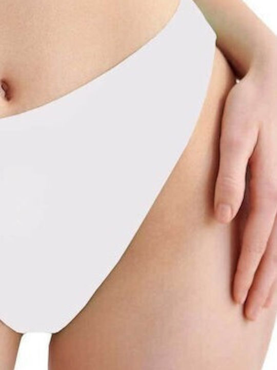 Bikini Bottoms High Waist White