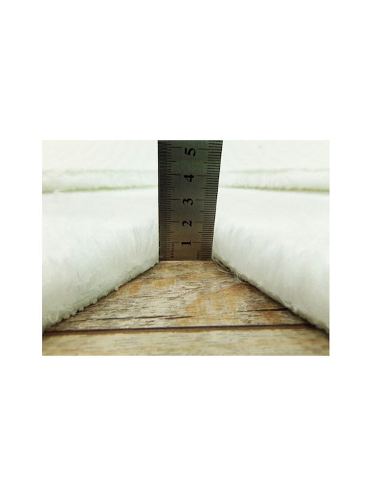 SteweHome Set Antiderapant Covoare De Baie STE-029768-V66268 Albe 60x100cm 2 Bucăți