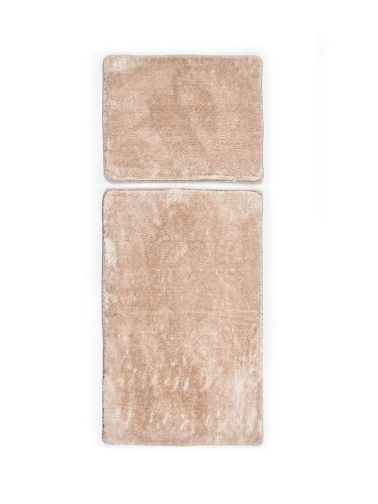 SteweHome Rutschfestes Badematten Set STE-029920-V66461 Grau 60x100cm 2 Stück