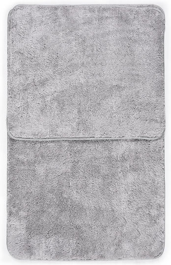 SteweHome Badematten Set STE-029920-V66460 Graue 60x100cm 2 Stück