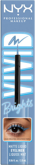NYX Professional Makeup Vivid Brights Liquid Eye Liner 05 Cobalt Crush 2ml
