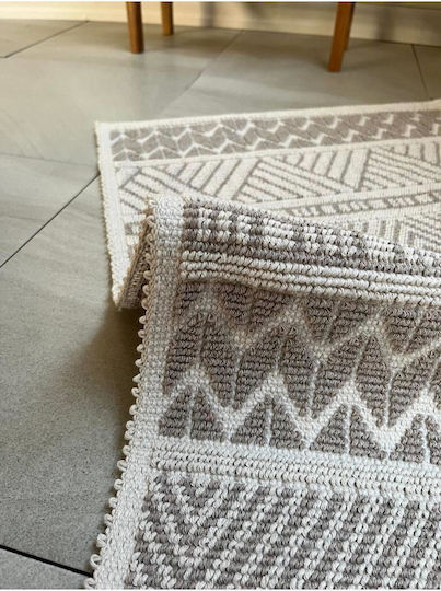 SteweHome Badematten Baumwoll Set Grau 60x100cm 2 Stück