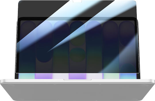 Avizar Tempered Glass Macbook Neo 13" Shockproof Privacy Filter Transparent Black