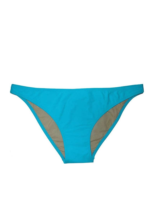 Bikinihosen Slip Türkis