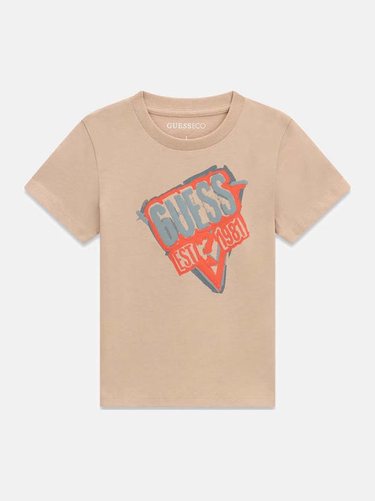 Guess Kids T-shirt Beige