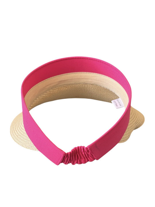 DENIA ACCESSORIES Γυναικείο Ψάθινο Καπέλο Φούξια