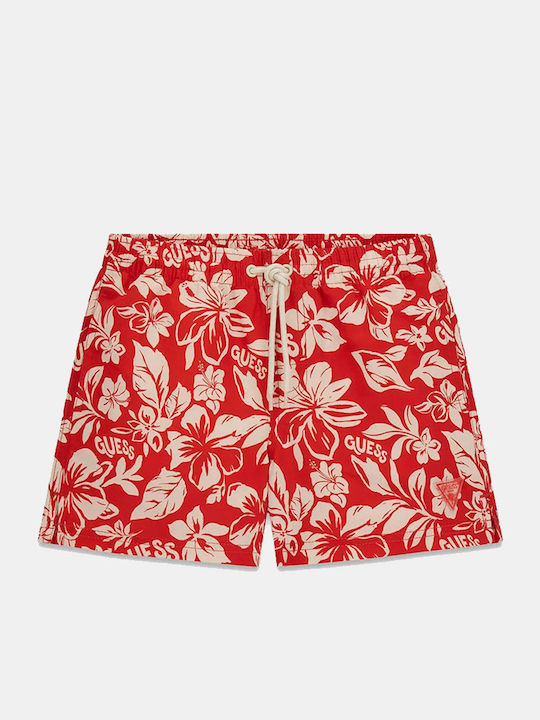 Guess Παιδικό Μαγιό Βερμούδα / Σορτς Red