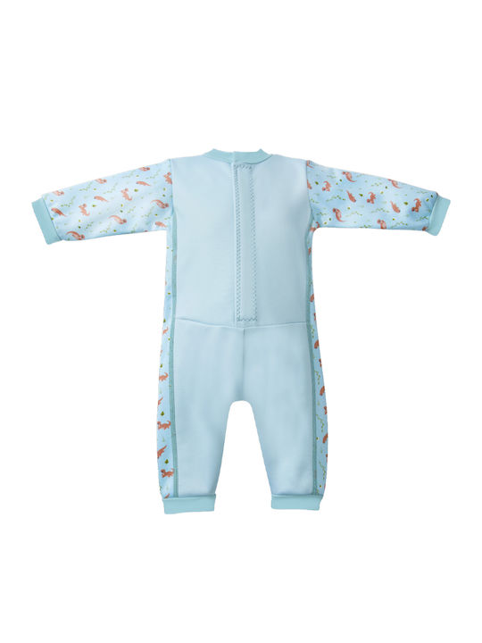 Splash About Splash Kids Swimwear One-Piece With Long Sleeve Otter
