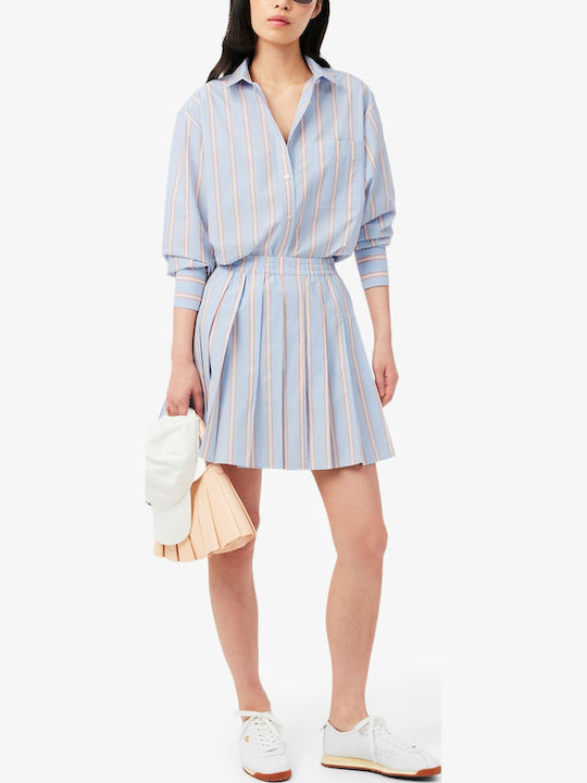 Long Sleeve Women's Shirt Light Blue