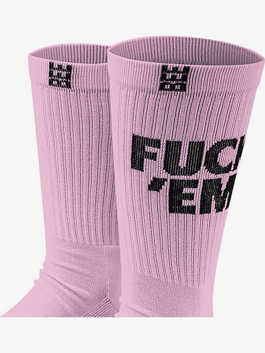 Bee. Unusual. Og Fuck Em Мъжки Чорапи Розови Pink