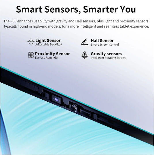 Teclast P50 2025 4G 11" Tablet (8GB/128GB/Πληκτρολόγιο/Στυλό Αφής/Θήκη) Μπλε