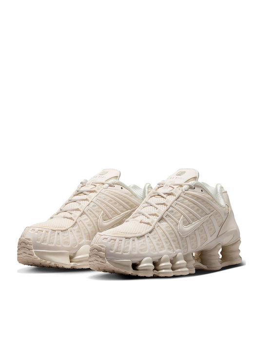 Shox Tl Γυναικεία Sneakers Εκρού