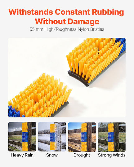 Vevor Четка за Стъргане 43x10x10см 4 Брой