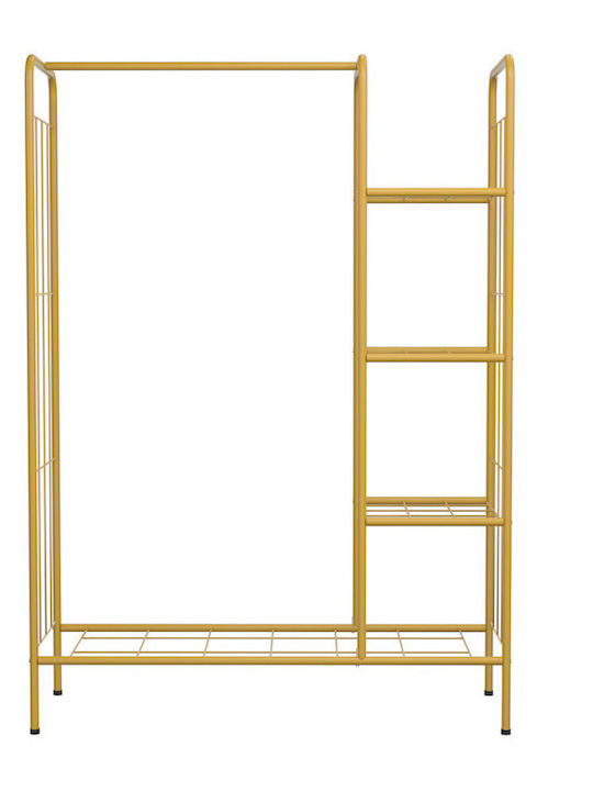 SteweHome SteweHome Kleiderständer aus Metall Gold 104x104x148cm