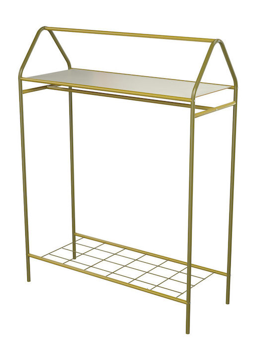 SteweHome SteweHome Kleiderständer Aus Metall Gold 104x143cm