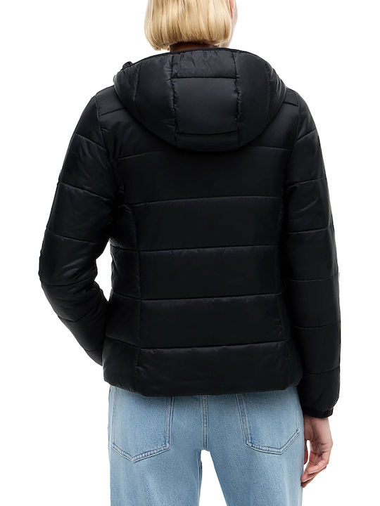 Tommy Hilfiger Women's Puffer Jacket for Winter Black