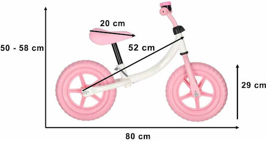 Kinder Balancefahrrad Weiß