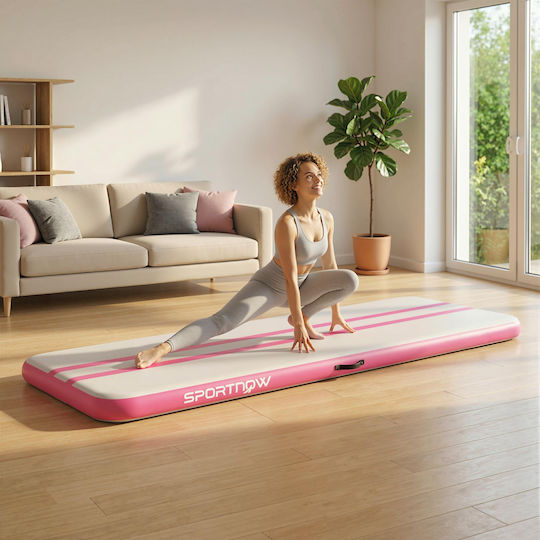 Sportnow Trainingsmatte Gerätetraining Rosa Länge 500cm