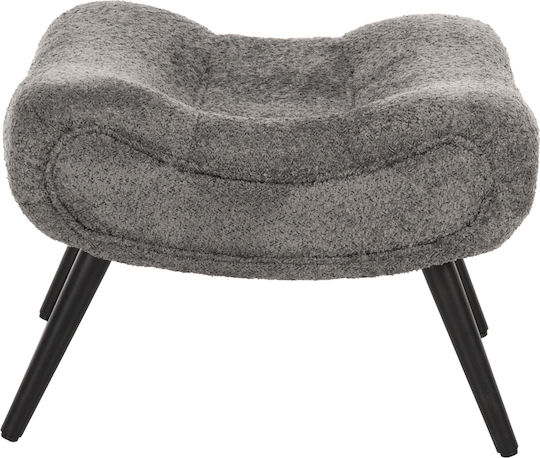 Brym Entspannungs-Sessel mit Fußhocker Grau 97x80x100cm
