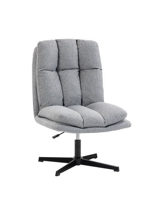 Drehbarer Sessel Hellgrau 63x75x92cm