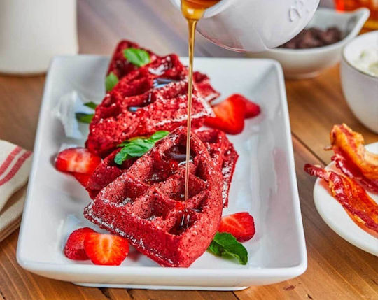 Dessert Mix Brussels Waffles Red Velvet 10kg