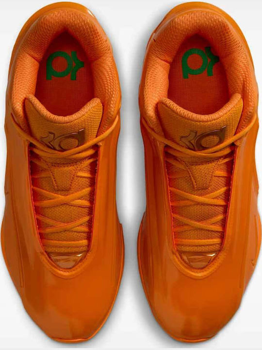 KD19 Orange Crush High Basketball Shoes Bright Ceramic Stadium Green University Gold