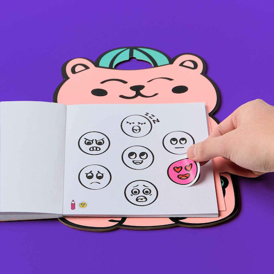 Omy Emotion Stickers with Activity Booklet for Children 3+ Years