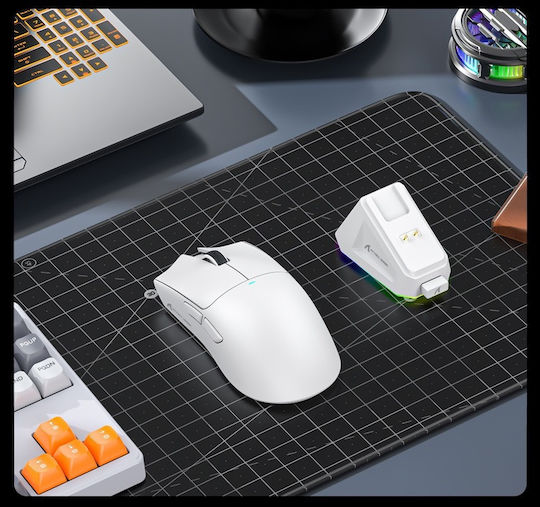 Attack Shark Ασύρματο RGB Gaming Ποντίκι 22000 DPI Λευκό