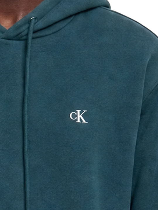 Sweatshirt with Hood Green