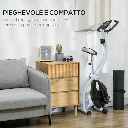 Sportnow Zusammenklappbares Aufrechtes Heimtrainer Magnetisch