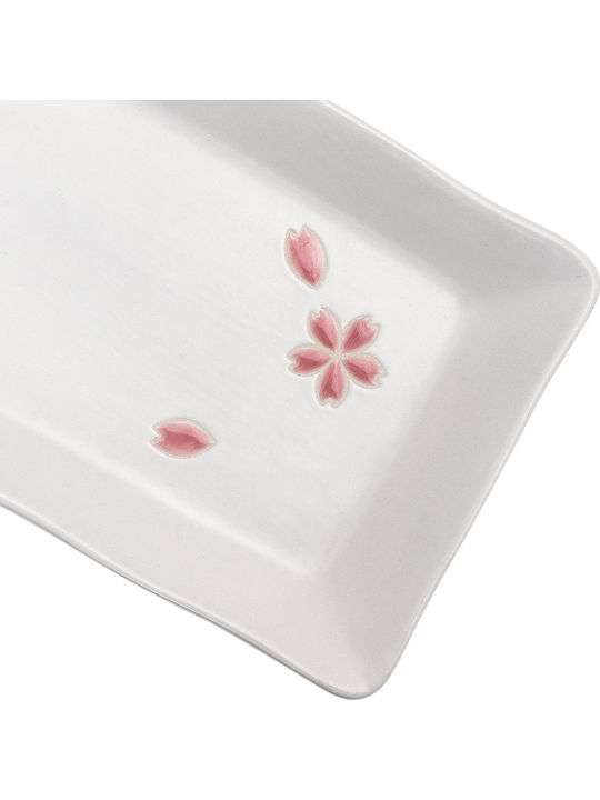 Beauty Home Aura Art 7722 Πιάτο Ρηχό από Πορσελάνη Ροζ με Διάμετρο 21cm
