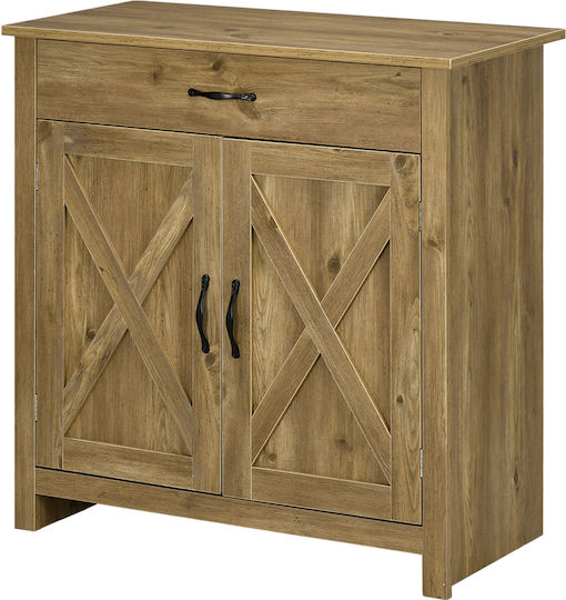 Boden Küchenschrank Farbe Holz 80x39.7x80cm