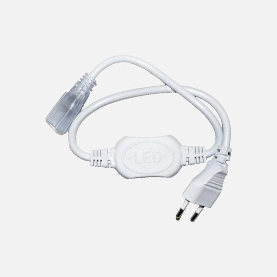 Adeleq LED Power Supply Waterproof IP65 Power 10W Cable with Power Supply for LED Strip 10W & 15W