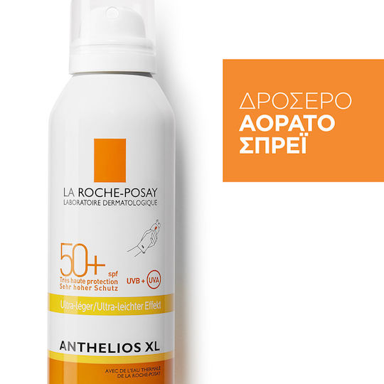 La Roche Posay Anthelios XL Invisible Mist Ultra Light Αδιάβροχο Αντηλιακό Mist για το Σώμα SPF50 200ml