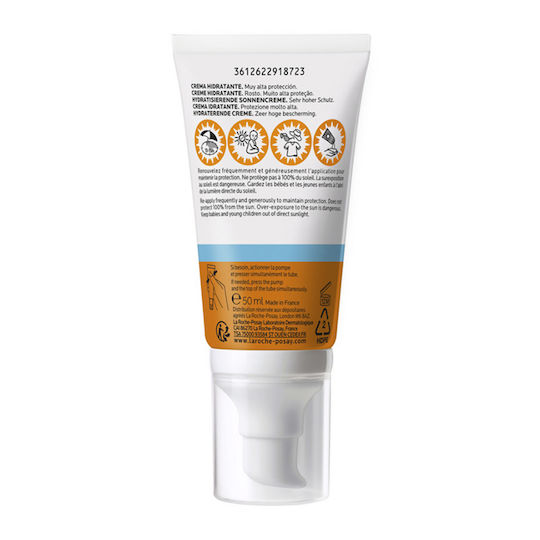 La Roche Posay Anthelios UVMune 400 Hydrating Αντηλιακή Κρέμα Προσώπου SPF50+ 50ml
