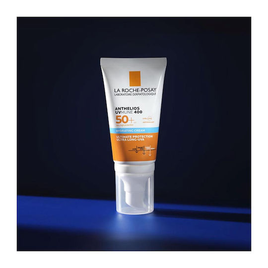 La Roche Posay Anthelios UVMune 400 Hydrating Αντηλιακή Κρέμα Προσώπου SPF50+ 50ml