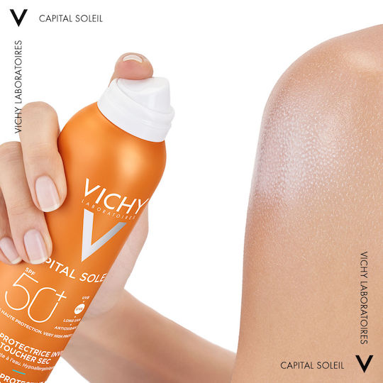 Vichy Ideal Soleil Invisible Hydrating Αδιάβροχο Αντηλιακό Mist Σώματος SPF50 200ml