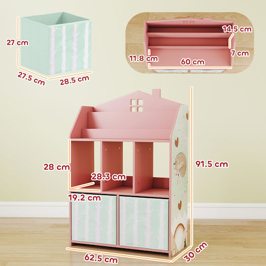 Kinderregale Wandhalterung Rosa