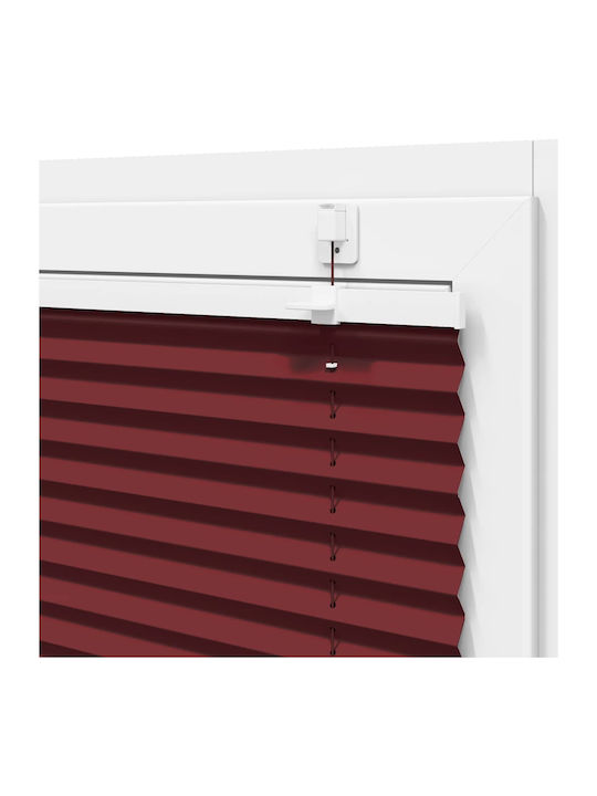 vidaXL Rollos Partieller Blackout Burgundisch P120xH200cm 4015266
