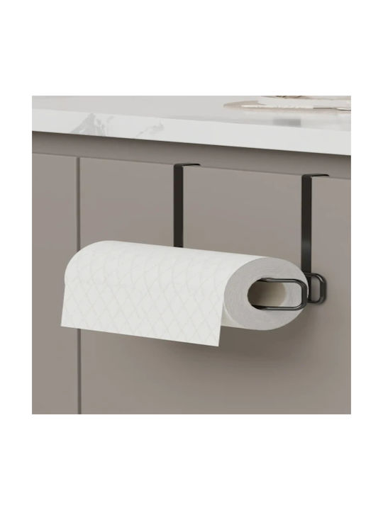 Femmit Metallic Hanging Paper Towel Holder Black 24×16 Cm
