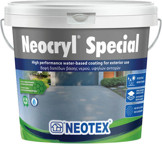 Neotex Neocryl Special Боядисване на подове Акрил Dark Grey 7037 9лт