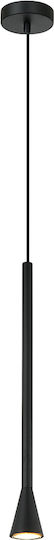 Viokef Melody Single Spot with Socket GU10 in Black Color