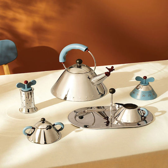 Alessi Βραστήρας Ανοξείδωτος Γκρι 2000ml