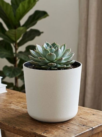 Harmony Alonissos Flower Pot White 22x22x20cm