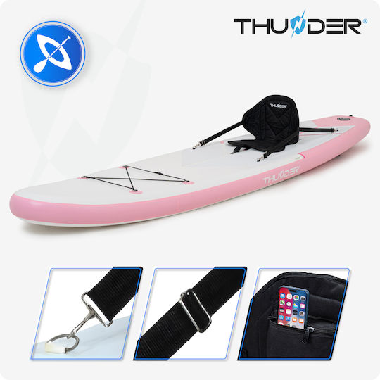 Thunder Placă SUP Gonflabilă Cu Lungime 3.2m Roz Candy