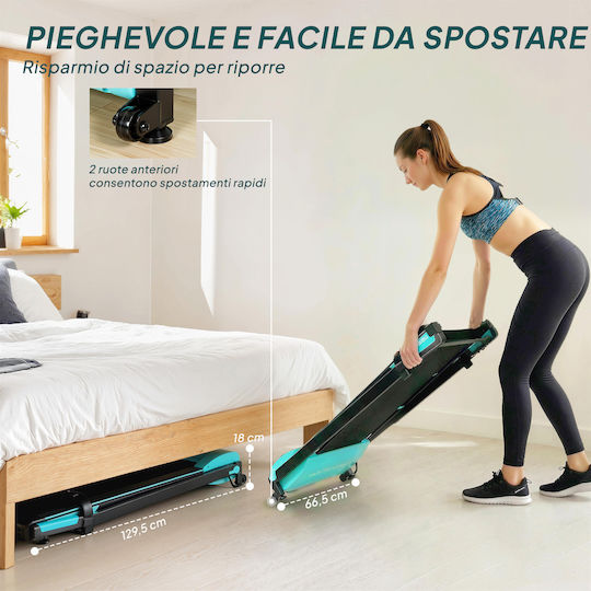 Sportnow 0.75hp Electric Treadmill for User up to 100kg