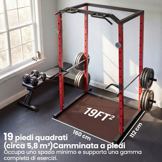 Sportnow Rack Squat Fără Greutăți