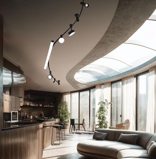 Viokef Single LED Warm to Cool White Spot in White Color